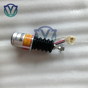 119629-66801 CYJ 12V โซลินอยด์วาล์วตัดน้ำมันเชื้อเพลิง AM882277 สำหรับเครื่องยนต์ดีเซล 3TNE88 โซลินอยด์หยุดเครื่องยนต์ 11962966801 - Product Image 5