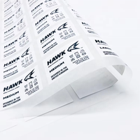 Logo personnalisé autocollant soins du cou transfert de chaleur presse impression vêtements concepteur taille fer sur marque étiquette de vêtement pour t-shirts jeans