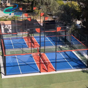 Fabricant chinois d'équipements sportifs : Cage <span class=keywords><strong>de</strong></span> padbol complète et terrain <span class=keywords><strong>de</strong></span> football avec accessoires à vendre - Product Image 3