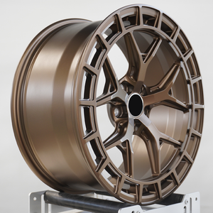 Jantes en alliage d'aluminium forgé monobloc Roc Custom 16-22 pouces Bronze brossé HFX-1 PCD 5x120 5x114.3 pour Ford Mustang <span class=keywords><strong>Corvette</strong></span> - Product Image 2