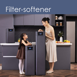 เครื่องกรองน้ำและปรับสภาพน้ำในตัว SOFT-HK3 ดีไซน์ใหม่ สีดำ ระบบกรองและปรับสภาพน้ำ ได้รับสิทธิบัตร สำหรับใช้ในครัวเรือน - Product Image 5