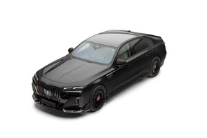 Pour <span class=keywords><strong>BMW</strong></span> Série 7 Kit carrosserie en fibre de carbone Série 7 améliorée style MSY diffuseur de lèvre avant en fibre de carbone Kit carrosserie Spoiler - Product Image 5