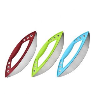 Stainless Steel Foldable Disposable Semi-Circle Pizza Cutter Large Multipurpose Slicing Knife Kitchen Tool - Product Image 2