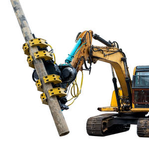 Manutentionnaire de tuyaux rotatif XUVOL Max. Grappin de levage 3T adapté aux excavateurs de 13 à 15 tonnes, machines de construction, manipulateur de poteaux - Product Image 2