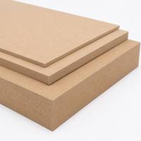 Panneau MDF professionnel multi-spécifications 3-18 mm E1 1220x2440 mm, panneau de fibres à haute densité pour meubles et décoration intérieure