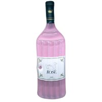 Bouteille de vin rosé gonflable pour piscine, flotteur de piscine portable personnalisé, multicolore
