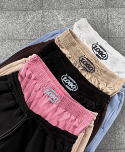 Pantalones de chándal para correr de cintura doble para hombre, pantalones holgados de algodón con cintura elástica personalizados de alta calidad para hombre - Product Image 1