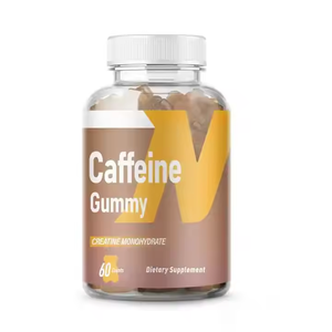 Source Santé Formule personnalisée Gommes à la caféine sans sucre Vitamine C Suppléments sportifs pour adultes Fabricant OEM/ODM - Product Image 1