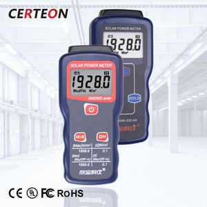 Appareil portable de mesure numérique de l’irradiance solaire avec capteur thermique pour panneau compteur solaire - Product Image 1