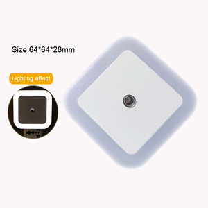 Sensor de control de luz LED nocturna, pato amarillo, regalo para niños, lámpara de dormitorio familiar, enchufe de pared, gran oferta - Product Image 5