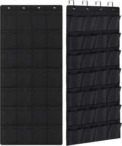 24 Pockets Over Door <b>Shoe</b> Hanger Bag Underwear Socks Sloset Storage Organize Closet Holder for <b>Shoe</b> - Product Image 5
