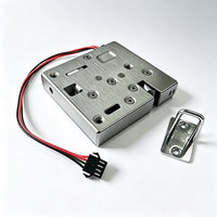 Serrures électromécaniques de tête, verrouillage de casier automatique mécanique Servo de moteur électronique pour casier logistique armoire Express