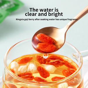 Supplément de tisane chinoise Wolfberry aux normes européennes Baie de Goji rouge biologique au goût sucré fraîchement traité <span class=keywords><strong>Sac</strong></span> en vrac emballé - Product Image 4
