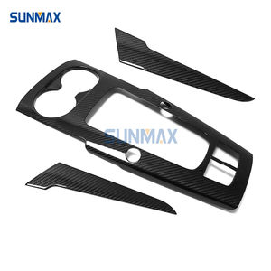 Cubierta embellecedora de Panel de cambio de marchas para consola central <span class=keywords><strong>Interior</strong></span> de coche de fibra de carbono seco Sunmax para <span class=keywords><strong>Audi</strong></span> A3 8V <span class=keywords><strong>S3</strong></span> RS3 2014-2017 <span class=keywords><strong>2018</strong></span> 2019 2020 - Product Image 3