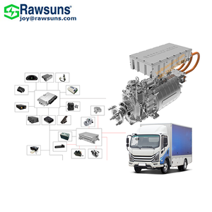 Rawsuns New One-stop Solution Professional <strong>EV</strong> Conversion Kit Software 185kW <strong>PMSM</strong> <strong>Motor</strong> AMT Gearbox PTO 15 Ton Garbage Truck - Product Image 5