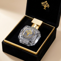 Flacon de parfum en verre transparent Alien, prix d'usine, flacon de parfum en verre avec sacs d'emballage