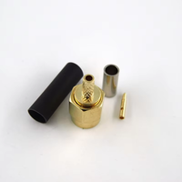 Connecteur coaxial RF SMA mâle à sertir pour câble RG316