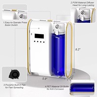 Diffuseur d'arômes électrique de luxe à piles, commande par application, portable, mural/sur table, pour hôtel, maison, bureau