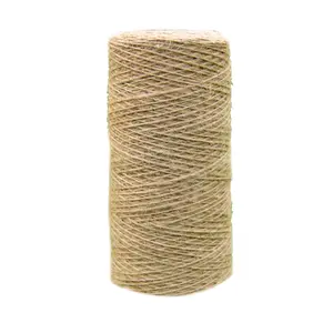 Vente en gros de maille de Sisal, corde de Jute de chanvre, corde de ficelle de chanvre personnalisée de haute qualité, Sisal de chanvre 8Mm, vente en gros de corde de Jute grise/