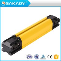 Capteur de barrière lumineuse SAKADY, pas de 20 mm, 14 faisceaux, NPN PNP NC, 24 VDC, IP65, 0,3-3 m, capteur de sécurité infrarouge industriel à rideau lumineux