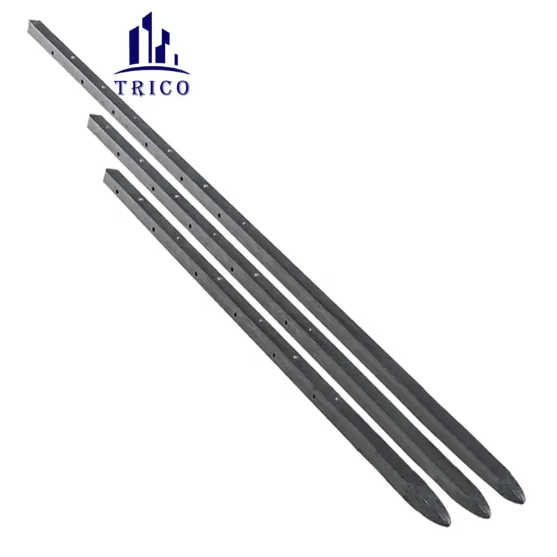 Construction Material Round Steel Stake/Square/Flat Steel Nail Stake