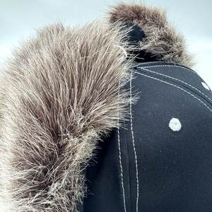 Casquette de baseball pour homme à 6 panneaux en gros avec rabat d'oreille en fausse fourrure, <span class=keywords><strong>broderie</strong></span>, chapeaux de chasse, chapeaux d'hiver chauds en sherpa avec rabats d'oreille, design - Product Image 3