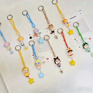 Nouvelle conception 2026 Dimoo & Crybaby Star MINI Figure Courte Sangle de Téléphone Pendentif Voiture Chaîne de Téléphone Mignonne Accessoires Téléphone Vente en Gros - Product Image 1