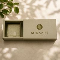 Boîtes cadeaux en papier rigides à tiroir coulissant avec logo personnalisé, doublure en éponge imperméable haut de gamme, insert gaufré, boîte à cartes