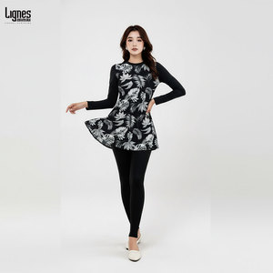 Burkini musulman uni personnalisé 3 pièces, <span class=keywords><strong>maillot</strong></span> <span class=keywords><strong>de</strong></span> <span class=keywords><strong>bain</strong></span> islamique modeste avec fermeture éclair, manches longues, séchage rapide, vêtements <span class=keywords><strong>de</strong></span> plage avec hijab - Product Image 6