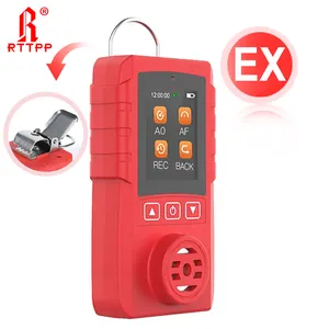 Xách tay cầm tay có thể sạc lại CH4 Methane dễ cháy Gas Detector