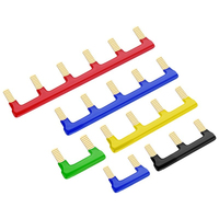 Connecteur de barre de bus isolé 1P+N DPN MCB, barre de court-circuit en cuivre épaissi pour disjoncteur 1P+N, barre de bus terminale CE RoHS