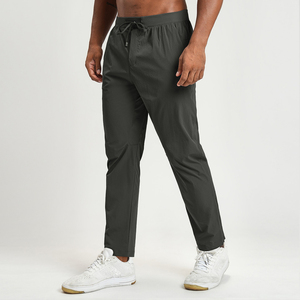 Wholesale Men's Casual Sports Pants Quick-Drying Breathable Fitness Running Pants Ice Silk Water Resistant <strong>Trousers</strong> for Men - Product Image 2