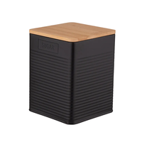 Ensembles de boîtes métalliques pour la cuisine, ensemble de contenants pour café, thé, sucre, boîtes de rangement pour la cuisine, décoration