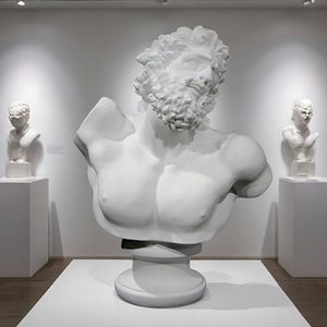 Grande sculpture en résine Laocoon, statue de la <span class=keywords><strong>mythologie</strong></span> <span class=keywords><strong>grecque</strong></span>, décoration d'art <span class=keywords><strong>nordique</strong></span> de luxe pour la maison, le bureau ou le couloir, hauteur 68 cm - Product Image 4