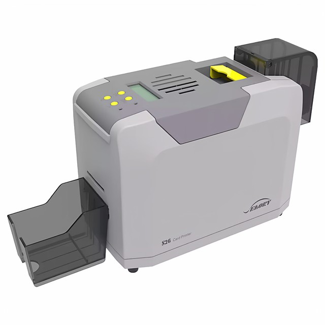 High Performance SEAORY S28 600x1200dpi USB/Ethernet Single/double Side Color Card Printer S28 Seaory ID PVC Card Printer