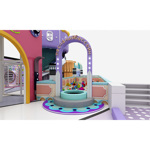 Équipement de terrain de jeu intérieur pour enfants, équipement de jeu souple intérieur, parc de trampolines intérieur, grand toboggan à vendre - Product Image 6