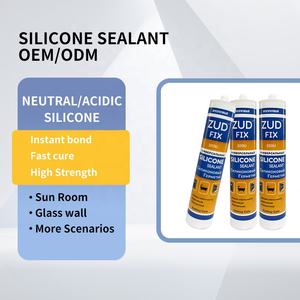 مادة لاصقة سوداء عديمة الرائحة عالية القوة للنوافذ والأبواب الألومنيوم ذات العزل الحراري، مناسبة للمعادن والخشب - Product Image 2