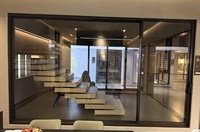 Service de fenêtre à battant en alliage d'aluminium sur mesure avec conception CAO professionnelle gratuite et rendu 3D pour l'insonorisation des salles de bain