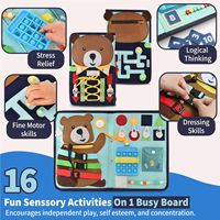 Tapis d'activité pour la perte de mémoire et la démence Alzheimer Patients Bébé Sensoriel Réconfortant Autisti Fidget Couverture Pour Aspergers
