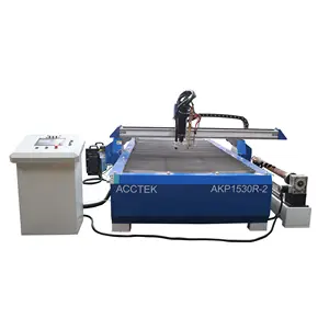 cnc plasma gas air flame cutter, thermal dynamics ultracut300, portable nc flame plasma cutting machine