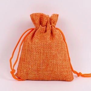 Sacchetti <span class=keywords><strong>in</strong></span> Iuta Riutilizzabili con Coulisse 2026, Logo Personalizzato, Buste per Monete e Dischi, Prodotti per Imballaggio e Stampa di Cacao - Product Image 5