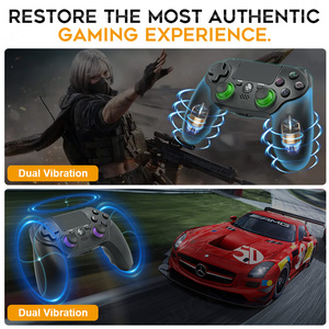 Bán Buôn Cho PS4 Không Dây Gamepad Ergonomic Có Thể Sạc Lại Phím Điều Khiển Với Tùy Chỉnh Nút Cho Chơi Game Trên Điện Thoại Di Động PC Hoặc TV - Product Image 2