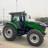 Tractor 4x4 de 150HP, Equipo Agrícola de Alta Eficiencia, Chasis Resistente con Motor para Trabajos de Plantación Agrícola e Implementos