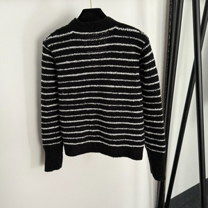 <span class=keywords><strong>Cardigan</strong></span> lavorato a maglia a maniche lunghe da donna con motivo a testa di leone e scollo a V color <span class=keywords><strong>oro</strong></span> nuovo arrivo - Product Image 2