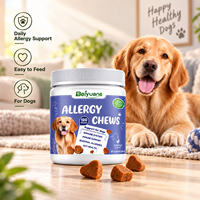 Soutien allergique pour chiens : Friandises molles pour le bien-être immunitaire, sensibilité saisonnière, équilibre digestif, nutrition de la peau et du pelage, riche en protéines, 2,5 kg, OEM