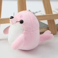 Jouet en peluche mignon petit sceau créatif Mini poupée pendentif clé en coton pour accessoires de sac