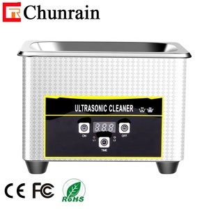 <span class=keywords><strong>Nettoyeur</strong></span> à ultrasons numérique électrique CR-008 0,8L 35W 42KHZ, petit et neuf, pour bijoux, montres, bagues, montures de lunettes - Product Image 4