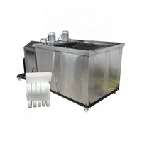 Le plus nouveau type de machine à glaçons Solution de chlorure de calcium refroidissant la machine de bloc de glace Machine de brique de glace de 1 tonne