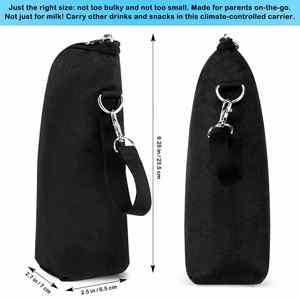 Baby Bottle Cooler Tote Bags Insulated Breastmilk Cooler Bag Nursing Bottle Cooler Warmer Bag for Nursing Mom Daycare Travel - Product Image 6