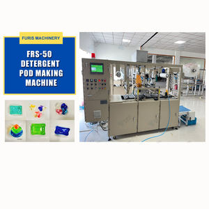 Machine d'emballage automatique électrique pour dosettes de lessive, avec cœur PLC, pour film soluble dans l'eau, pour liquides et poudres, vente en gros - Product Image 3